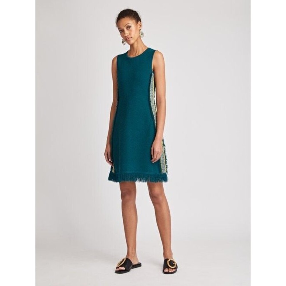 Oscar de la Renta Crew Neck Mini Dress Sz XS 2019 Pre fall lookbook